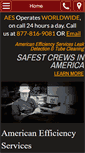 Mobile Screenshot of americanefficiency.com